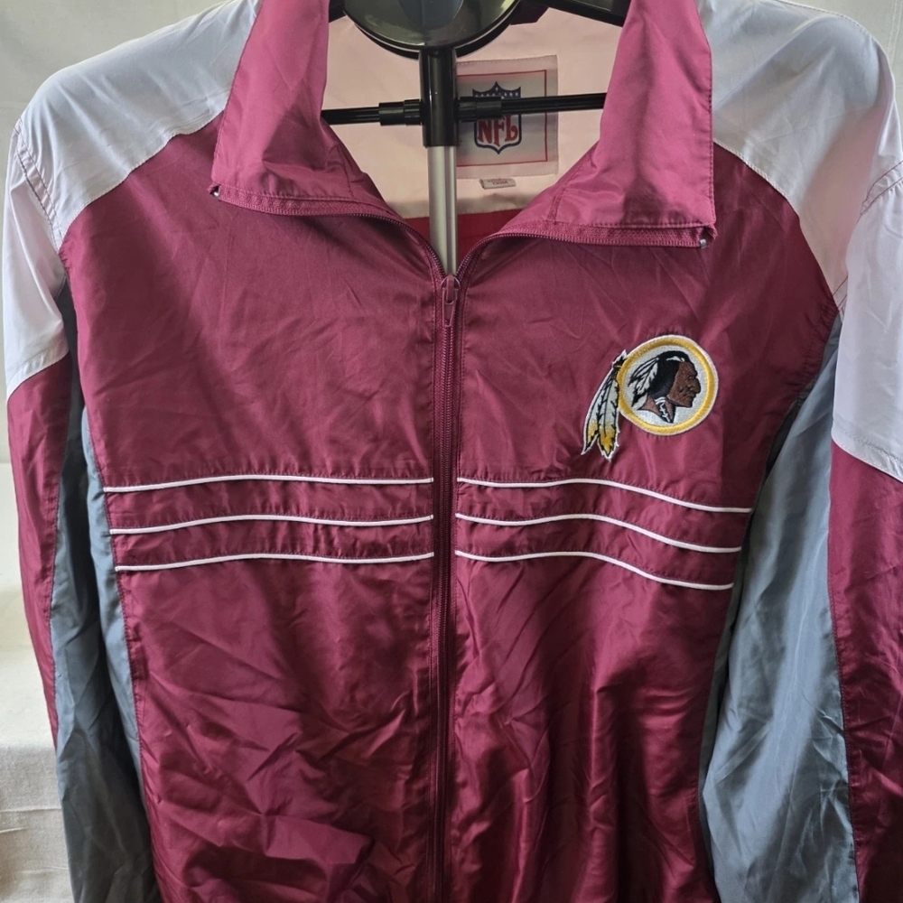 Washington Redskins Commanders Football Windbreaker Jacket Sports Illustrated G3